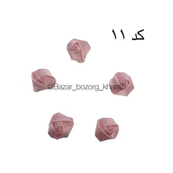 گل رز روبانی کوچک 5 عددی