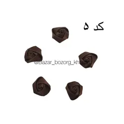گل رز روبانی کوچک 5 عددی