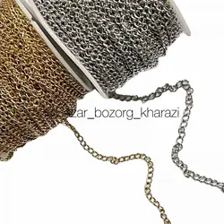 زنجیر رگلاژ استیل نیم متری