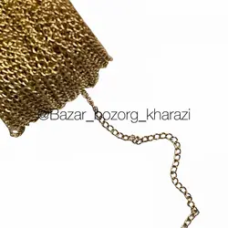 زنجیر رگلاژ استیل نیم متری