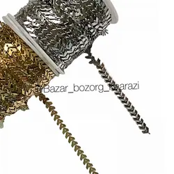 زنجیر فلش استیل نیم متری