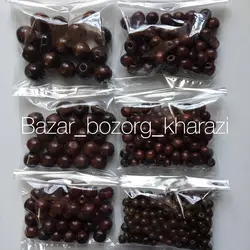 مهره چوبی گرد خودرنگ 25 گرمی