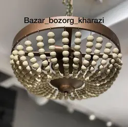 مهره چوبی گرد خودرنگ 25 گرمی