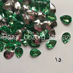نگین اشک سایز 18 در 25 ده عددی