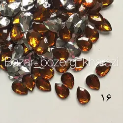 نگین اشک سایز 18 در 25 ده عددی