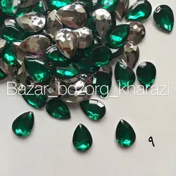 نگین اشک سایز 18 در 25 ده عددی