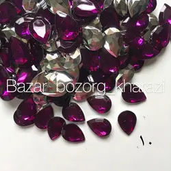 نگین اشک سایز 18 در 25 ده عددی