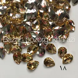 نگین اشک سایز 18 در 25 ده عددی
