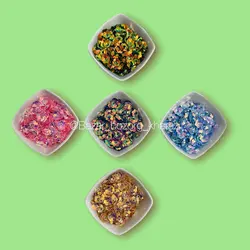 شکوفه پولکی متوسط هفت رنگ 5 گرمی