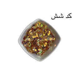 شکوفه پولکی متوسط هفت رنگ 5 گرمی