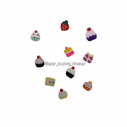 پک برش فیمو کاپ کیک 10عددی مخلوط