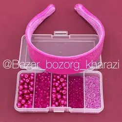 پک ساخت تل مخمل جواهر دوزی