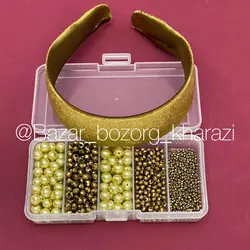 پک ساخت تل مخمل جواهر دوزی