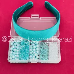 پک ساخت تل مخمل جواهر دوزی