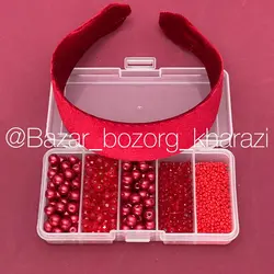 پک ساخت تل مخمل جواهر دوزی