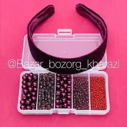 پک ساخت تل مخمل جواهر دوزی