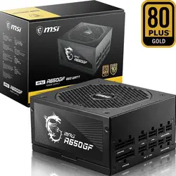 پاور ام اس آی Msi 850w Gold Full Madular