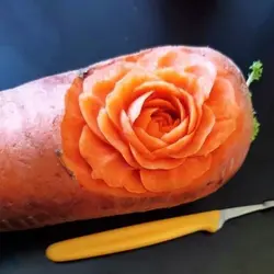 چاقو 4 عددی سفره آرایی رنگی