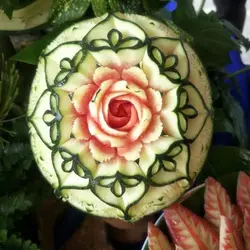 چاقو 4 عددی سفره آرایی رنگی