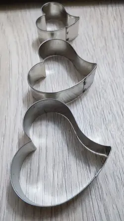 کاتر استیل سه رقمه جورقلب دلبری