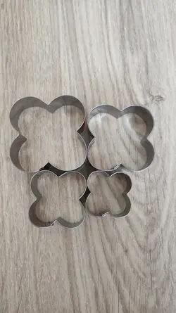 کاتر استیل چهار رقمه گل