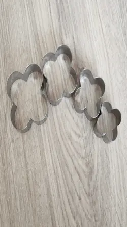 کاتر استیل چهار رقمه گل