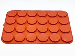 قالب سیلیکون سکه ای پولکی