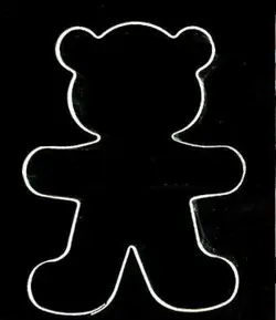 کاتر فلزی خرس ایستاده