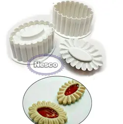 کاتر مربایی دوطرفه طرح بیضی