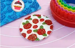 پانچ فوندانت گل رز