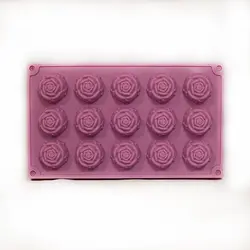 قالب سلیکونی رز ۱۵خانه