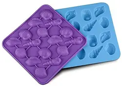 قالب سیلیکونی صدف دریایی