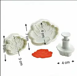 کاتر فشاری 3 عددی گل رز