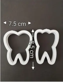 کاتر پلاستیکی دو عددی دندان