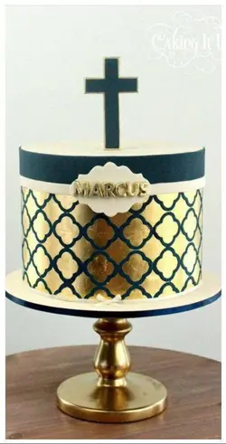 استنسیل بزرگ مربع اسلیمی