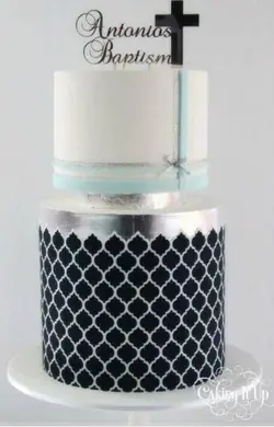 استنسیل بزرگ مربع اسلیمی