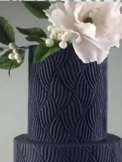 استنسیل بزرگ مربع موج