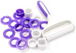 غلطک روبان بنفش مخصوص شیرینی و فوندانت