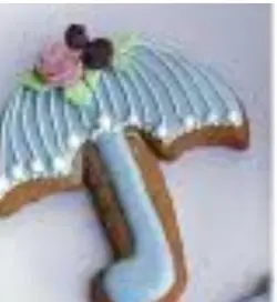 کاتر شیرینی پزی طرح چتر