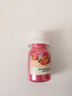 رنگ پودری صورتی فونت