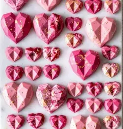 قالب سیلیکونی میکس قلب و نیم گرد