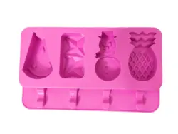 قالب بستنی 4 طرح آدم برفی و اناناس