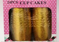 کپسول  کاپ کیک 24تایی لیزری همراه با جعبه