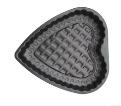 قالب تفلون قلب طرحدار