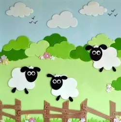 کاتر ابر و چمنزار