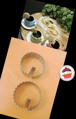 کاتر بیسکویت لب فنجانی اعلا