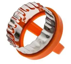 کاتر 3عددفلزی دسته دار کنگره ای