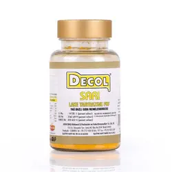 رنگ پودری زرد دکول