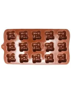 قالب شکلات سیلیکونی حصیری