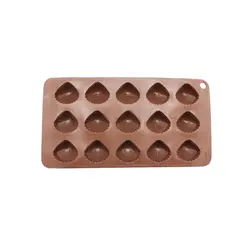 قالب شکلات سیلیکونی طرح صدف 15 تایی